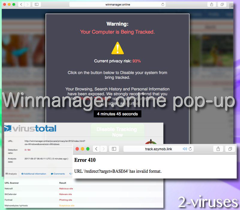 Winmanager.online pop-up