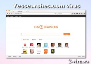 El virus Yessearches.com